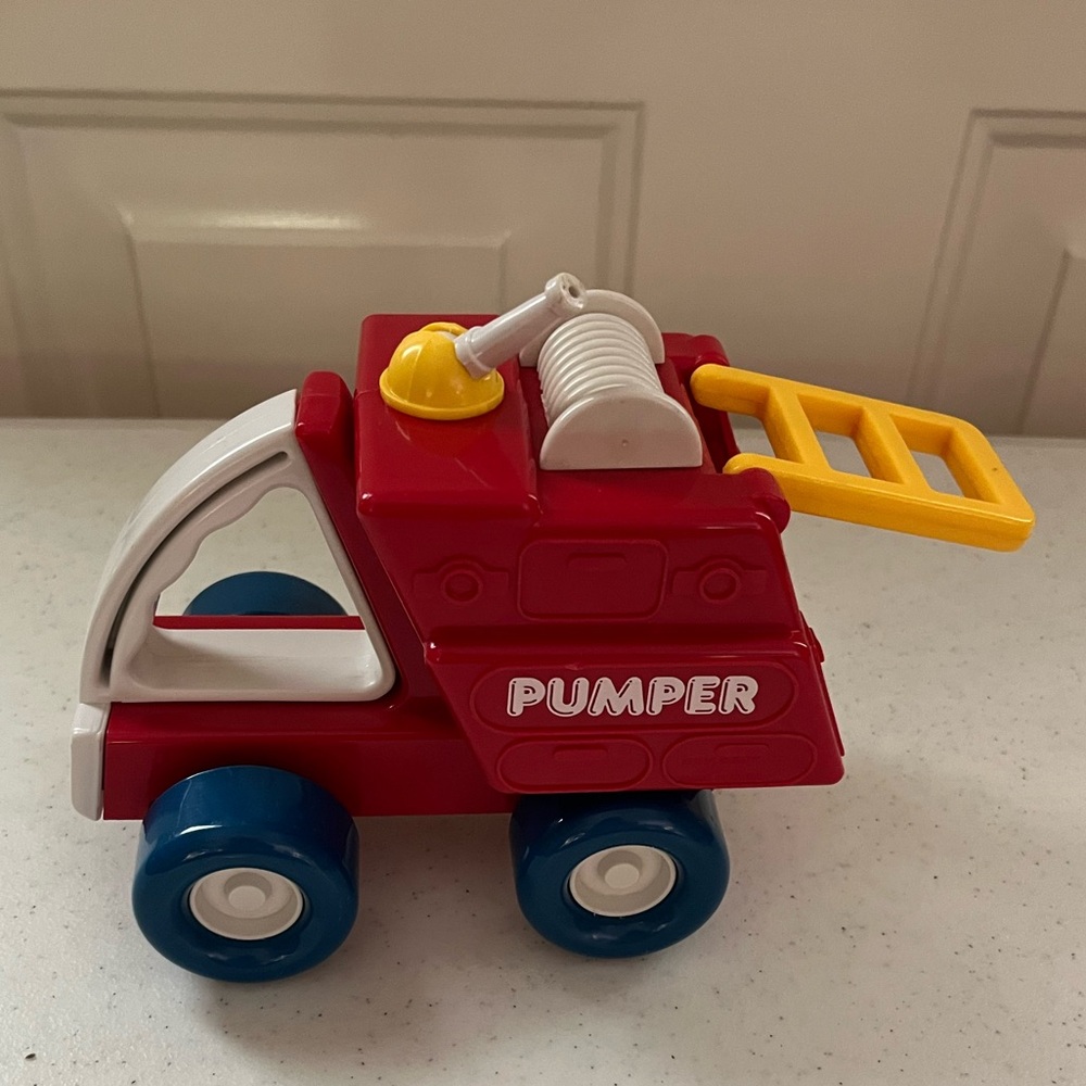 Vintage BuddyL Pumper Toy Truck